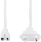 LogiLink Euro-Netzkabel, Eurostecker auf C7 Stecker, weiß, 1.8m Vorschaubild