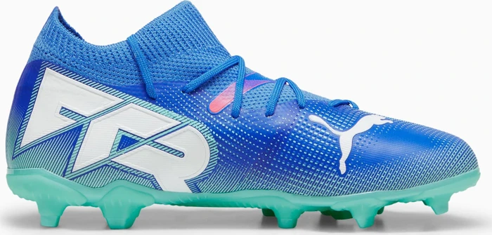 Puma Future 7 Match FG/AG bluemazing/puma white/electric peppermint (Junior)