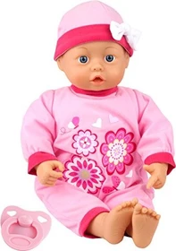 Bayer Design First Words Baby Puppe 38cm (verschiedene Farben)