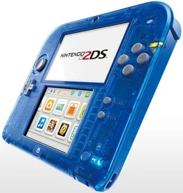 Nintendo 2DS transparent/blau (verschiedene Bundles)
