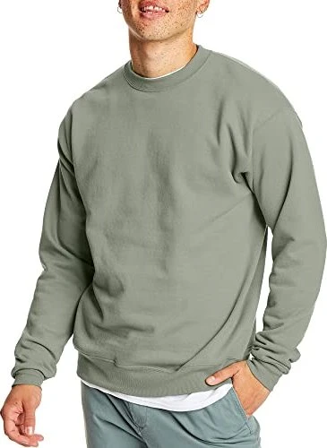 Hanes EcoSmart Fleece Sweatshirt stonewashed green