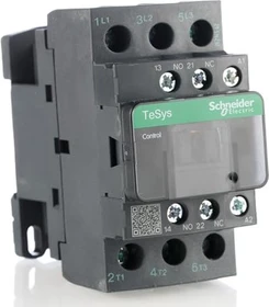 Schneider Electric Leistungsschütz LC1D 3p, +1S+1Ö, 7.5 kW, 18 A, 400 V AC3, Spule 24 V AC