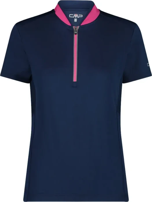 CMP Bike T Half Zip Trikot kurzarm blue geraneo (Damen)