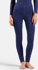 Odlo Active Warm Baselayer Tights Hose lang skipper blue (Damen)