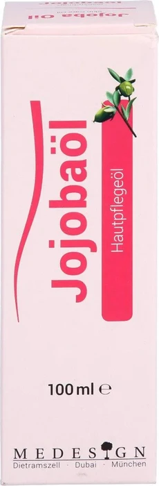 medesign Jojoba Öl 100% naturrein Körperöl, 100ml
