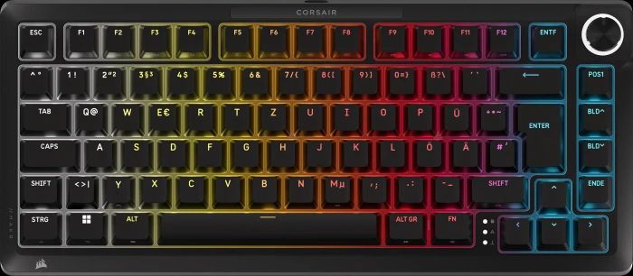 Corsair Makr Pro 75, Custom Lab-Edition, schwarz, MLX Plasma, USB, DE