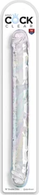 Pipedream King Cock 18" Double Dildo clear