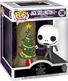 FunKo Pop! Disney - Nightmare Before Christmas - Deluxe Jack Skellington with Christmas Door