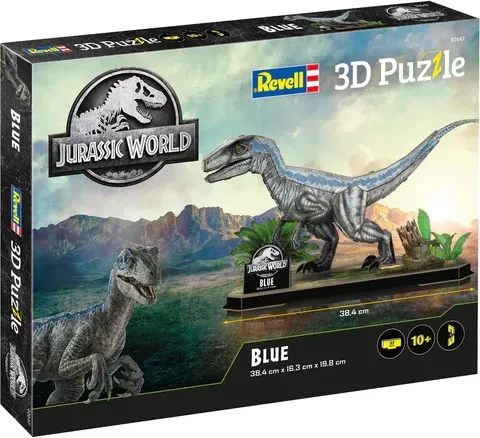 Revell 3D Puzzle Jurassic World - Blue