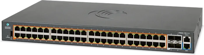 Cambium Networks cnMatrix EX2000 Rackmount Gigabit Managed Switch, 48x RJ-45, 4x SFP+
