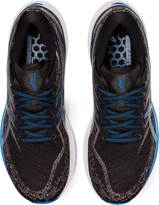 Asics Gel-Kayano 29 black/electric blue (Herren)