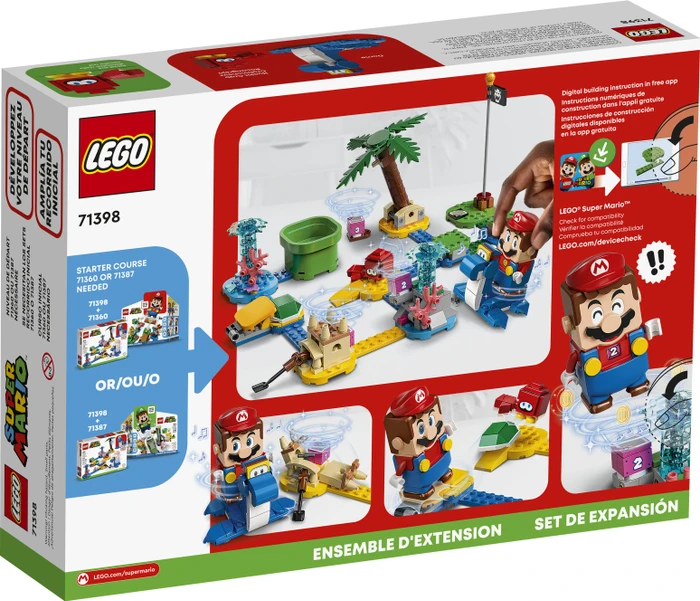 LEGO Super Mario - Dorries Strandgrundstück - Erweiterungsset