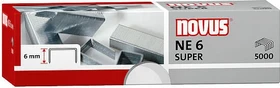 Novus SUPER Heftklammern, NE 6, 26/8, verzinkt, 5000 Stück