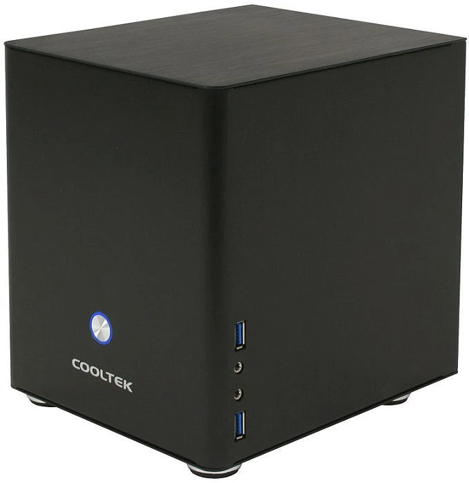 Cooltek Coolcube Mini schwarz, Mini-ITX