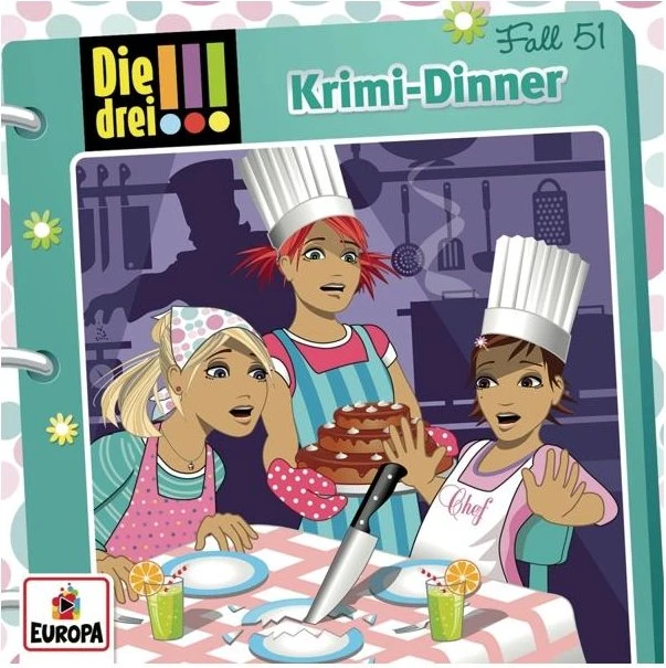 Die drei !!! Folge 51 - Krimi-Dinner