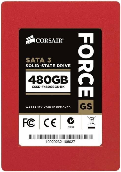 Corsair Force GS 480GB, 2.5" / SATA 6Gb/s