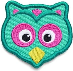 Affenzahn Klett Badge Eule