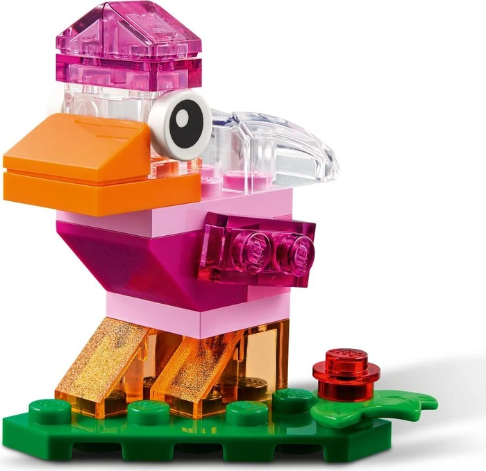 LEGO Classic - Kreativ-Bauset mit durchsichtigen Steinen