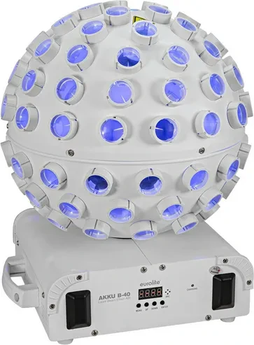 Eurolite Akku B-40 Laser Strahleneffekt AIR weiß