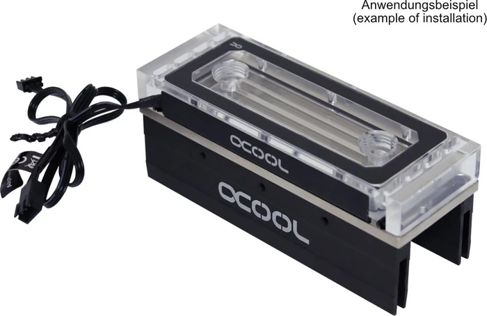 Alphacool Aurora Acryl X4 D-RAM