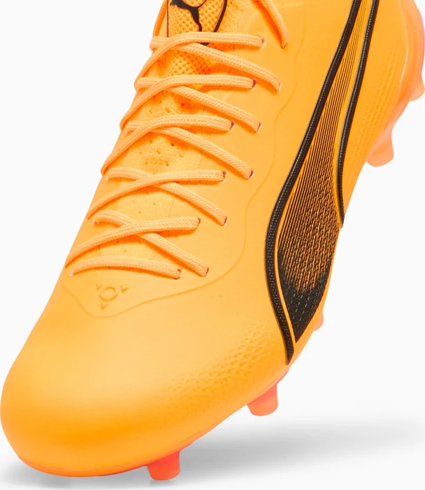 Puma King Ultimate FG/AG sun stream/puma black/sunset glow