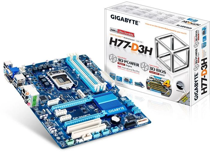 GIGABYTE GA-H77-D3H (Intel 1155)