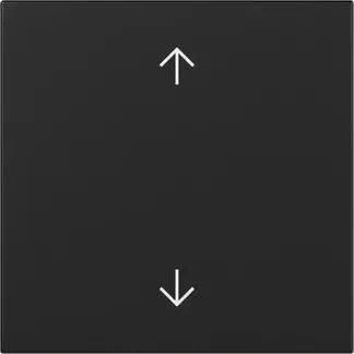Gira Wippe mit Bedruckung Pfeilsymbole schwarz matt