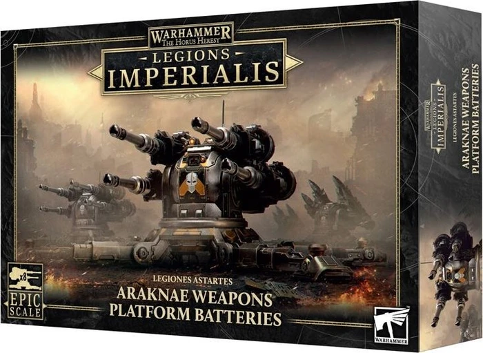 Games Workshop Warhammer The Horus Heresy: Legions Imperialis - Legiones Astartes - Araknae Weapons Platform Batteries
