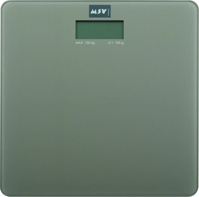 MSV France digitale Personenwaage taupe