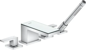 Hansgrohe Axor MyEdition 4-Loch Wannenkombination chrom/spiegelglas