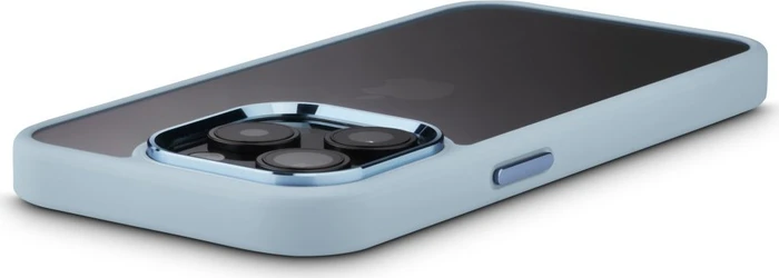 Hama Handyhülle Cam Protect für Apple iPhone 15 Pro Max transparent\/blau