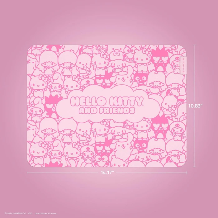 Razer Gigantus V2 Medium, 360x275mm, Hello Kitty & Friends Edition