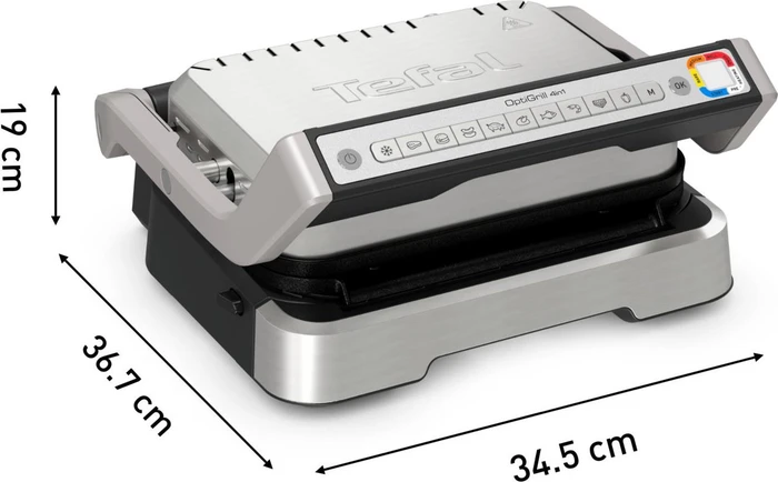 Tefal GC773D30 OptiGrill 2in1 Kontaktgrill
