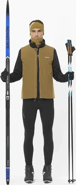 Salomon Mountain Flex Hybrid Laufweste brilliant olive (Herren)