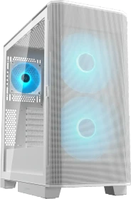 Cougar Airface Flo RGB, weiß, Glasfenster (CGR-5YA6W-RGB / 385YA60.0002)