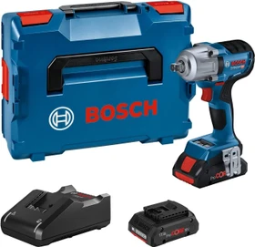 Bosch Professional GDS 18V-450 PC Akku-Schlagschrauber inkl. L-Boxx + 2 Akkus 4.0Ah