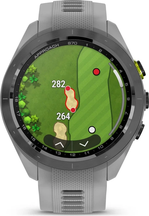 Garmin Approach S70 42mm GPS-Golfuhr black ceramic/powder grey