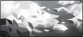 Cherry Xtrfy GP5 Litus White XL Gaming Mauspad, 920x400mm, weiß