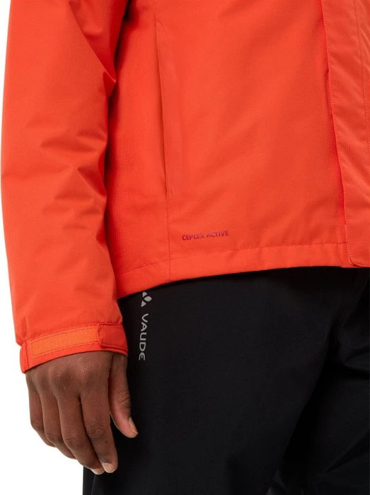 Vaude Escape Bike Warm Fahrradjacke glowing red (Herren)