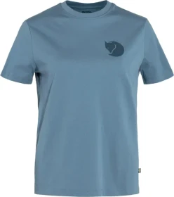 Fjällräven Fox Boxy Logo Funktionsshirt kurzarm dawn blue (Damen)