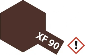 Tamiya Acrylic Paint XF-90 red brown 2, 10ml