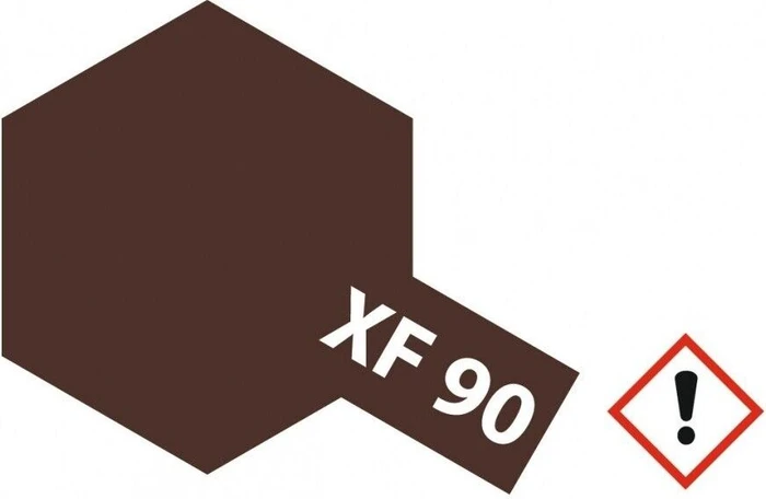 Tamiya Acrylic Paint XF-90 red brown 2, 10ml
