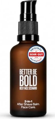 Better Be Bold Best Face Scenario 2-in-1 After Shave Balsam, 50ml