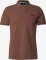 Street One Piquée mit Logo Poloshirt kurzarm clay brown (Herren) Vorschaubild