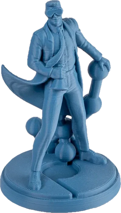 Polymaker PolyLite PLA, Stone Blue, Spule, 1.75mm, 1.00kg