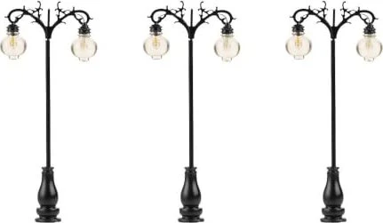 Faller LED-Laterne, Hängeleuchten, warmweiß, 3 Stück