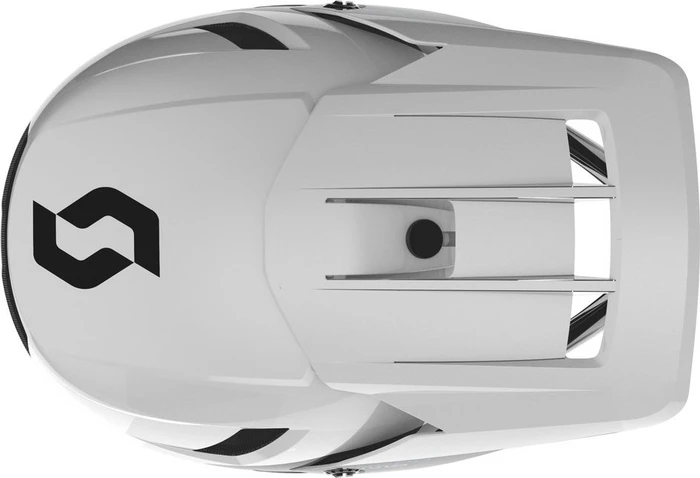 Scott Nero Plus Fullface-Helm snow white