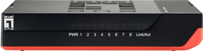 LevelOne GSW Desktop Gigabit Switch, 8x RJ-45