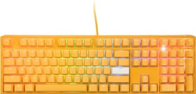 Ducky One 3 Yellow PBT, LEDs RGB, MX SILENT RGB RED, USB, US