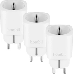 Hombli Smart Socket, 3680W, Smart-Steckdose, weiß, 3er-Pack